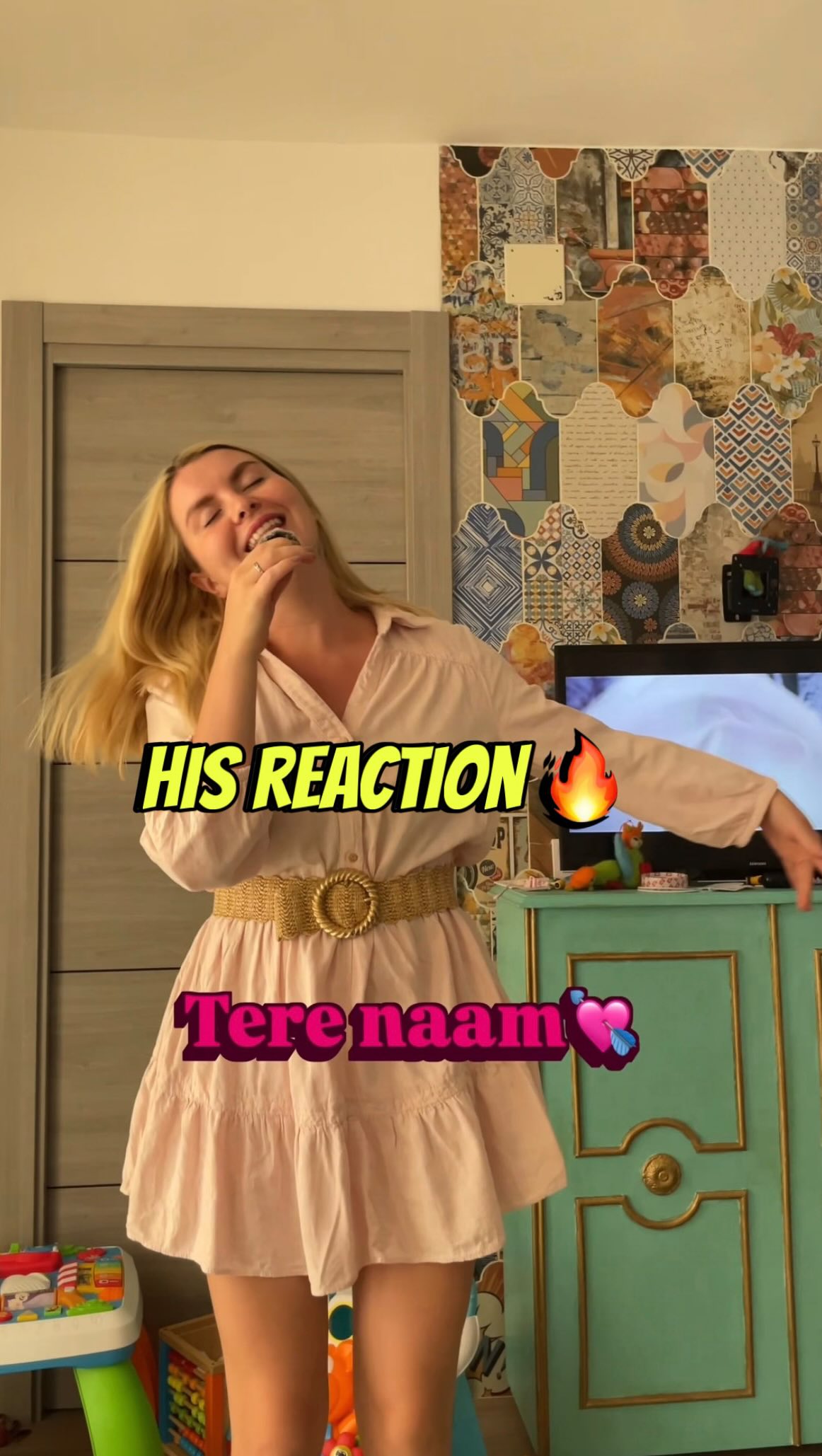 Wait for his epic reaction 🤭👏🏻 @bharatirussijodi 