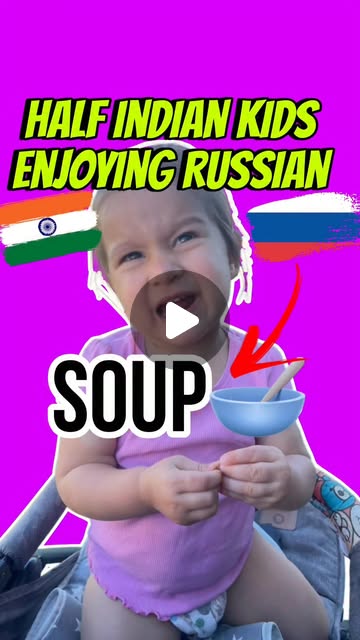 POV: your half Indian kids got a glitch in the system by choosing a Russian dish