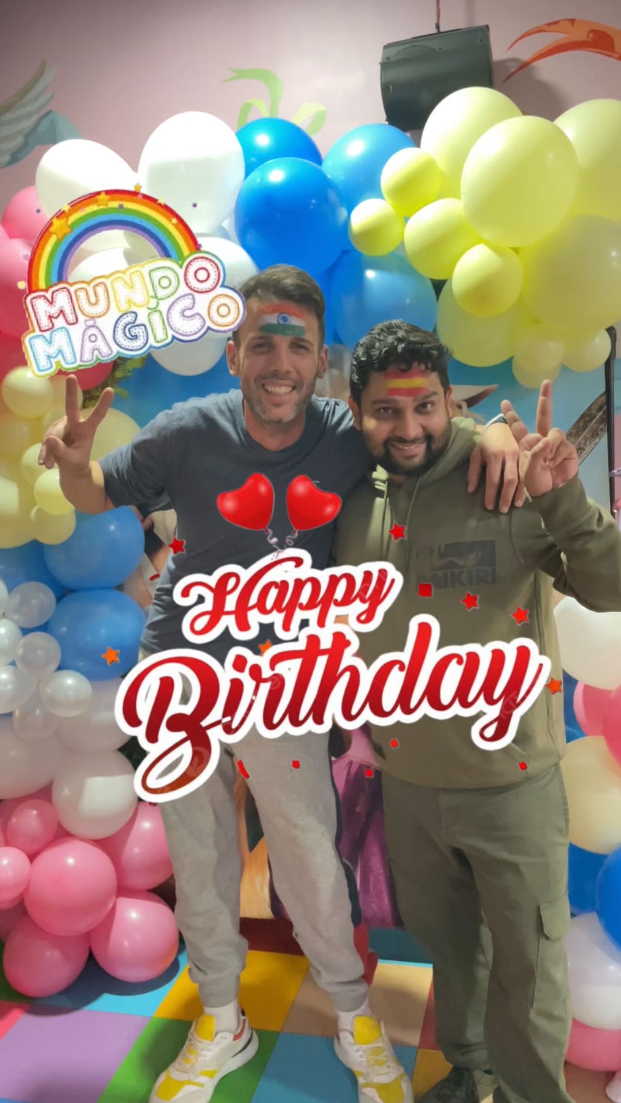Thank you @mundomagicoludoteca for an amazing Birthday celebration 🎉❤️