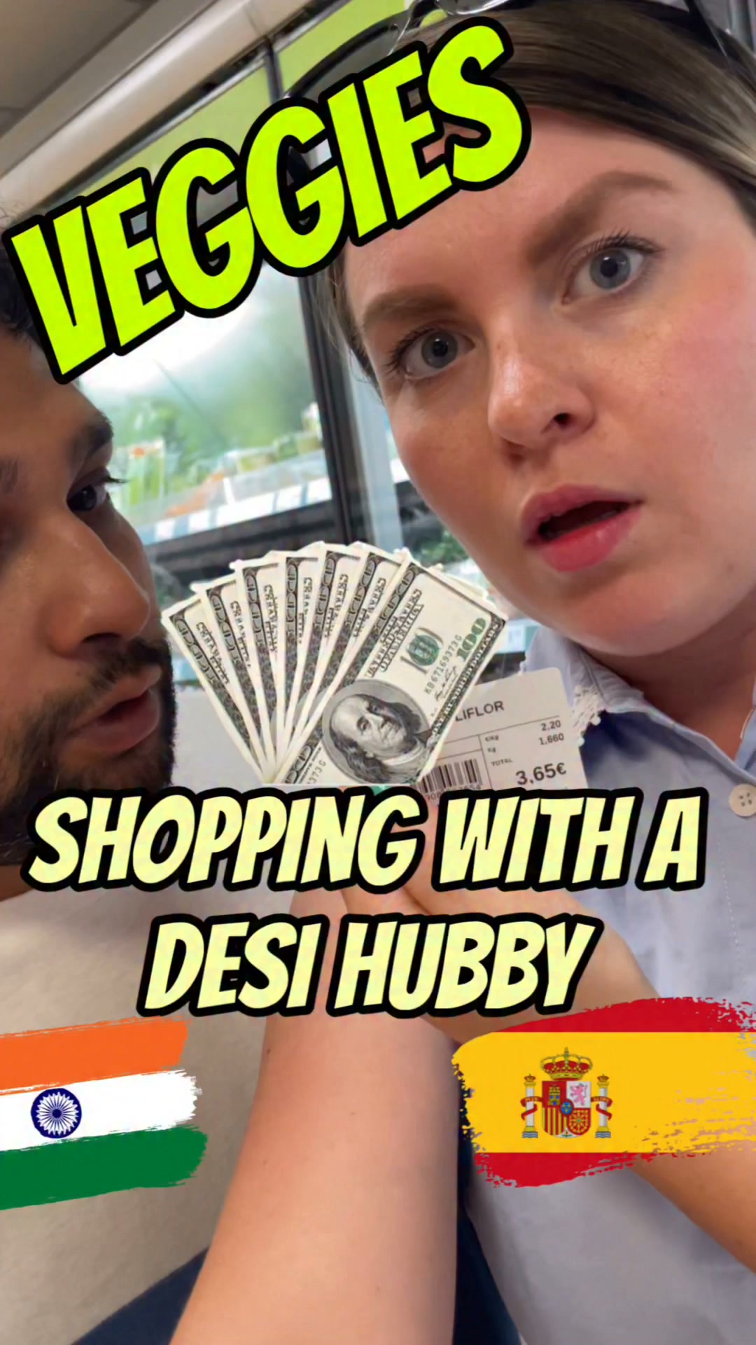 My wife got shocked how much it can cost in India 🇮🇳❤️🇪🇸 