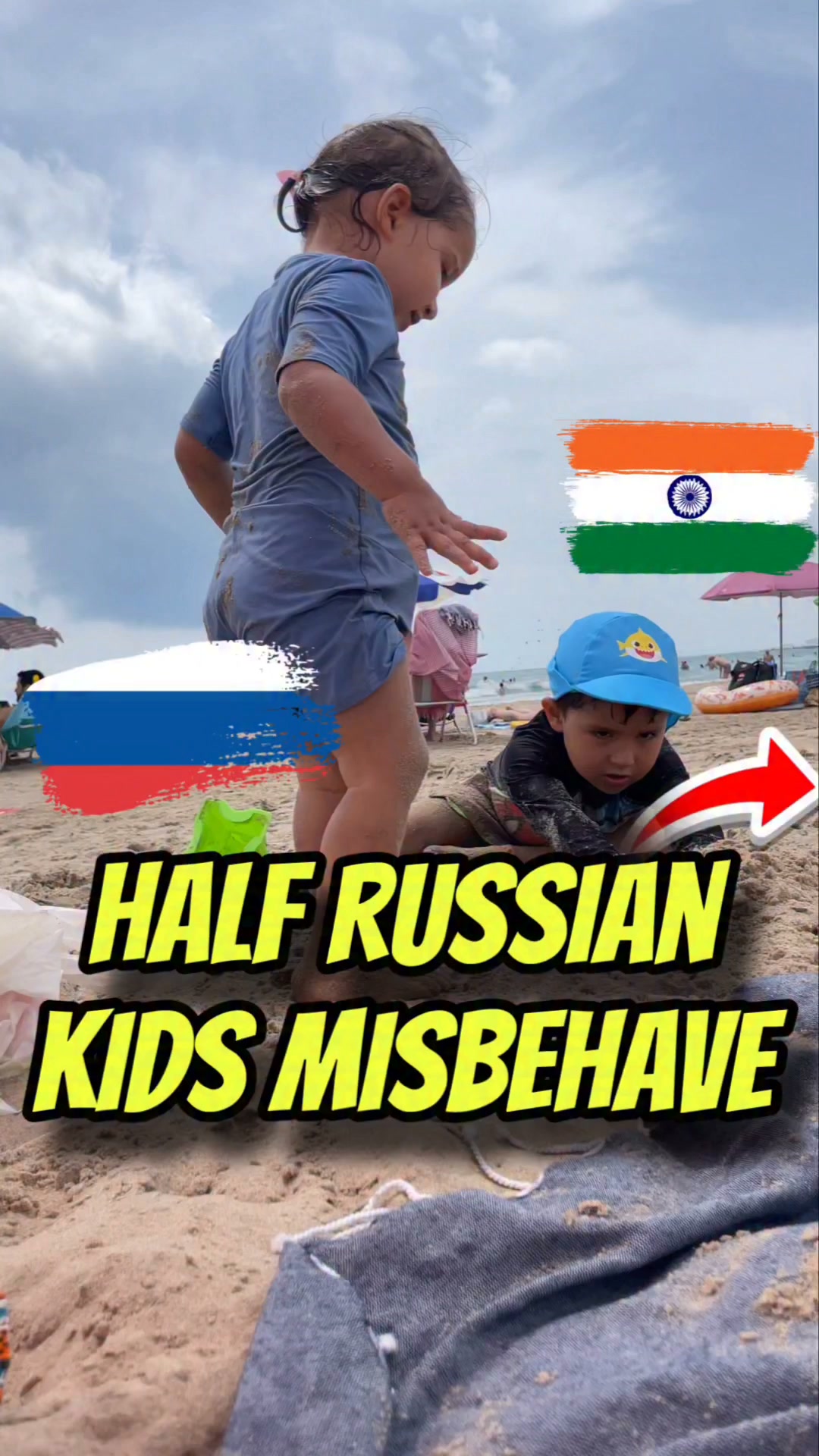 Our half Russian kids misbehave until ONE MOMENT..—>