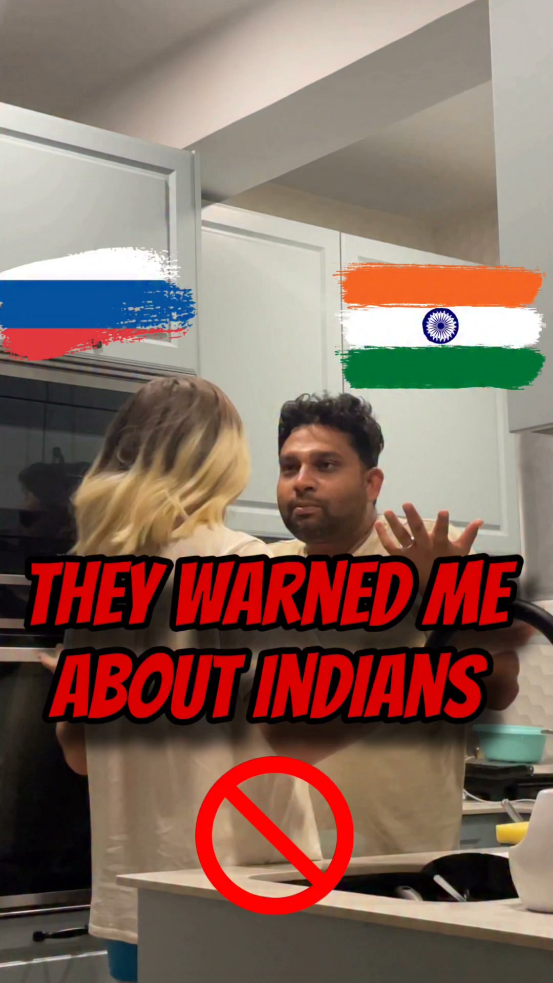 When India meets Russia ❤️🇮🇳🇷🇺 Different cultures, one love story. Sharing o