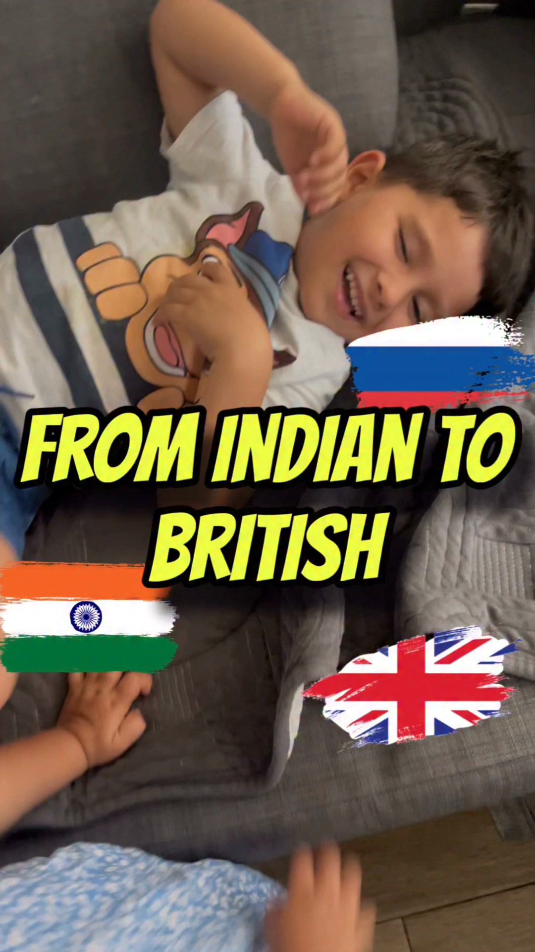 How our multicultural kids learn languages😂👏🏻🇮🇳❤️🇷🇺 