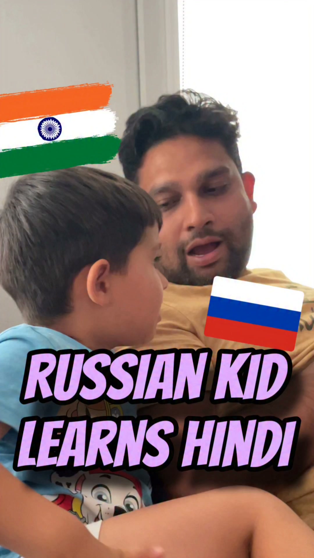 To be honest I was surprised with his progress 🥰❤️🙏🏻 🇮🇳🇷🇺