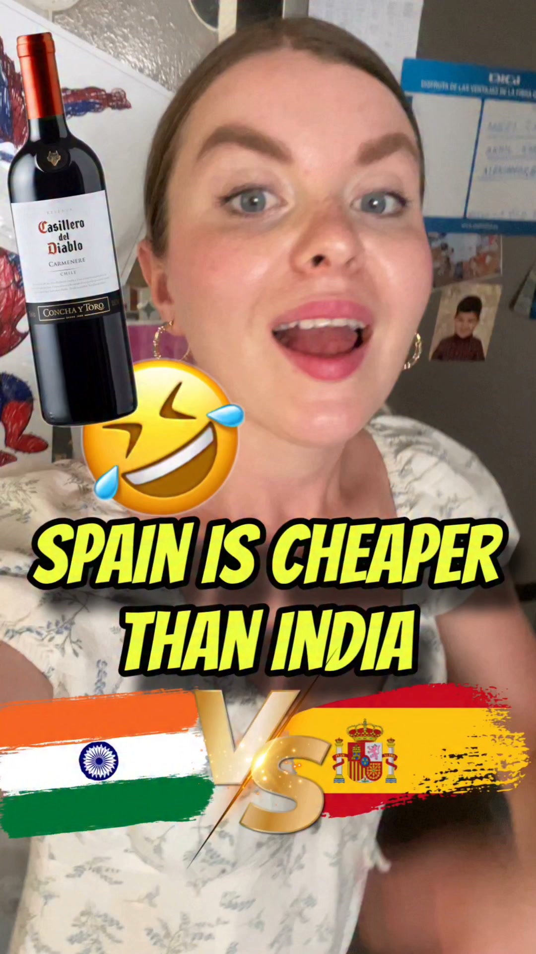 I bet the last one you knew for sure 😂🇮🇳❤️🇪🇸 