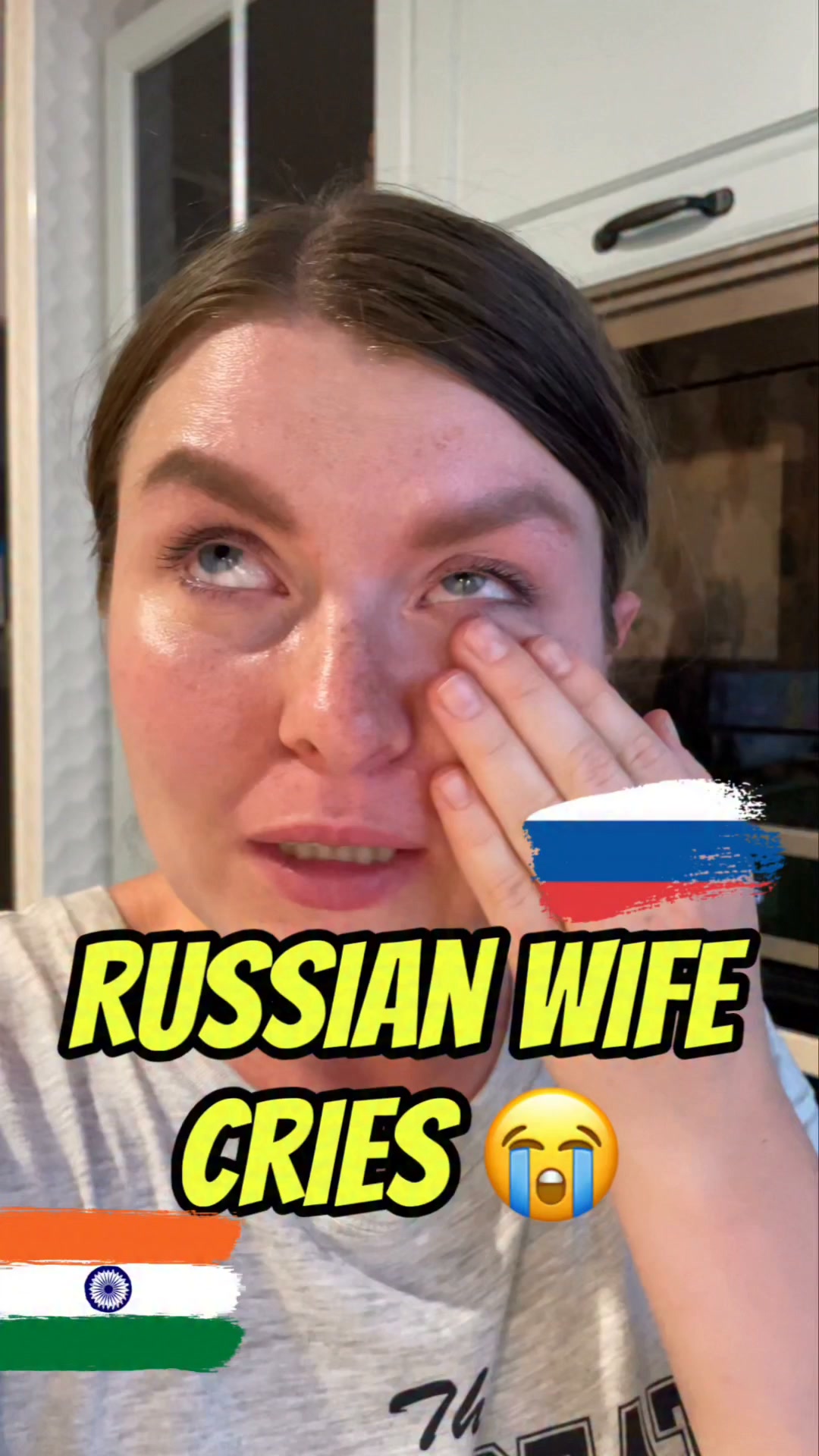 Useful life hack how to make her cry😂🇮🇳❤️🇷🇺 