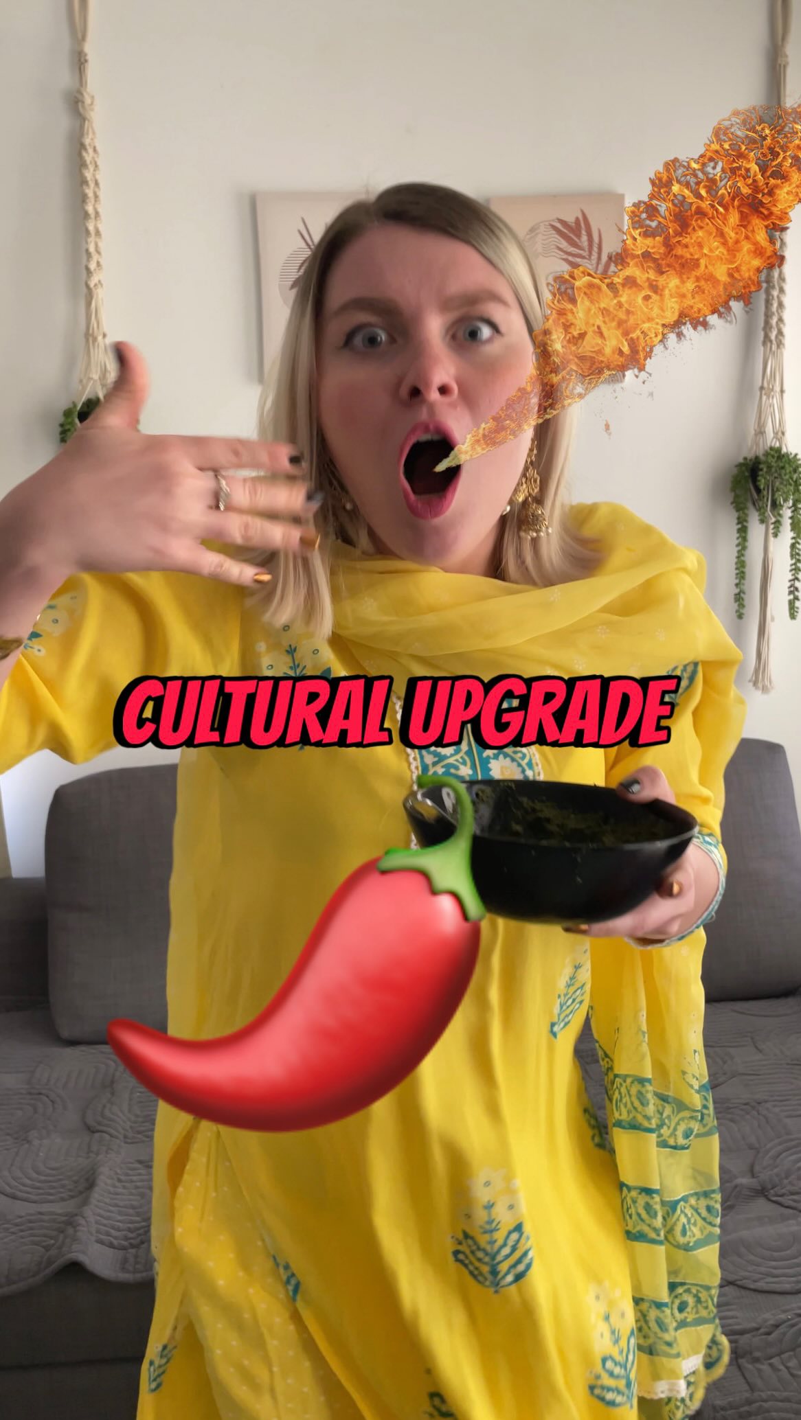 The cultural upgrade 😁🌶️ @bharatirussijodi follow for more multicultural conte
