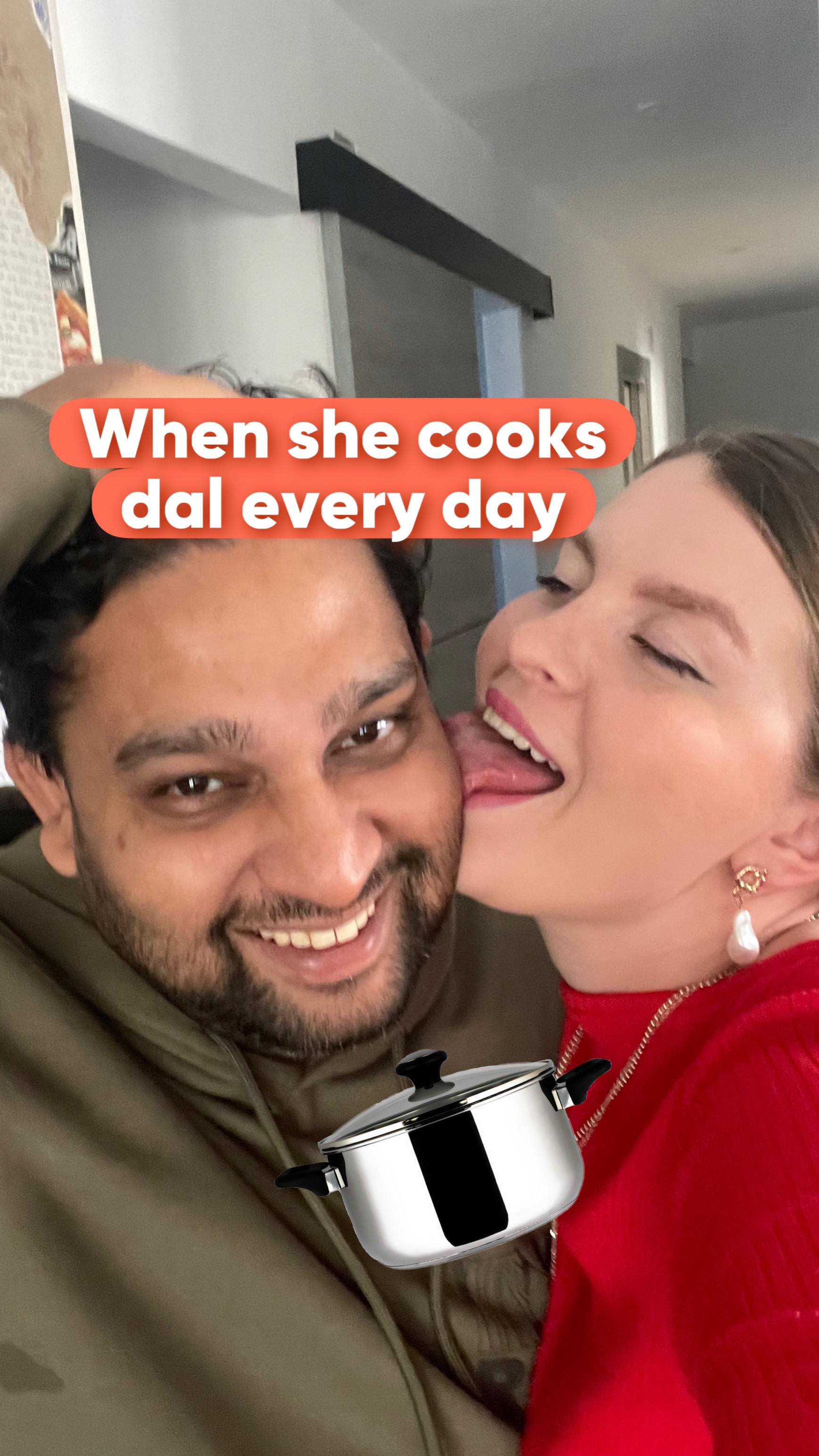 @bharatirussijodi cooking for my husband is a nightmare 😁coz he’s a foodie😁❤️ 