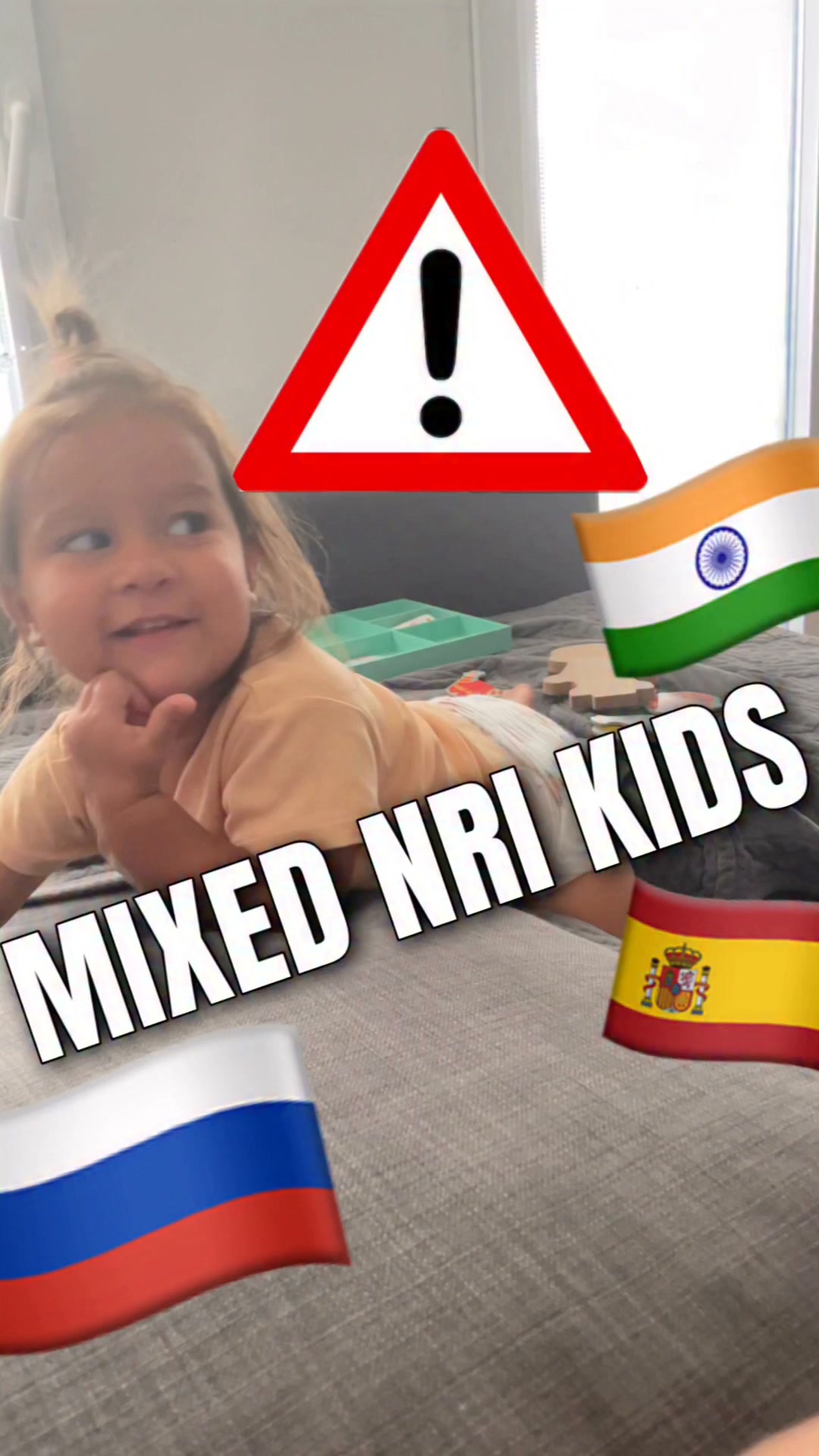 Nobody tells how difficult it is to be a NRI 🇮🇳❤️🇷🇺🇪🇸 only strong love sav