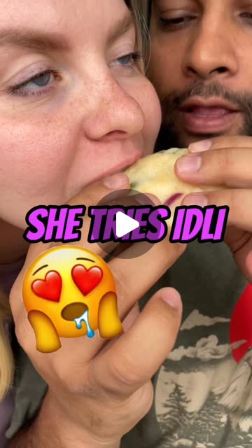 She tried my idli, I guess she liked..🤭 