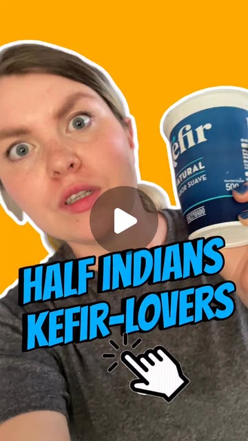 Our Indo-Russian kids enjoying their favorite kefir for dinner! 🥛🇮🇳🇷🇺 A sim