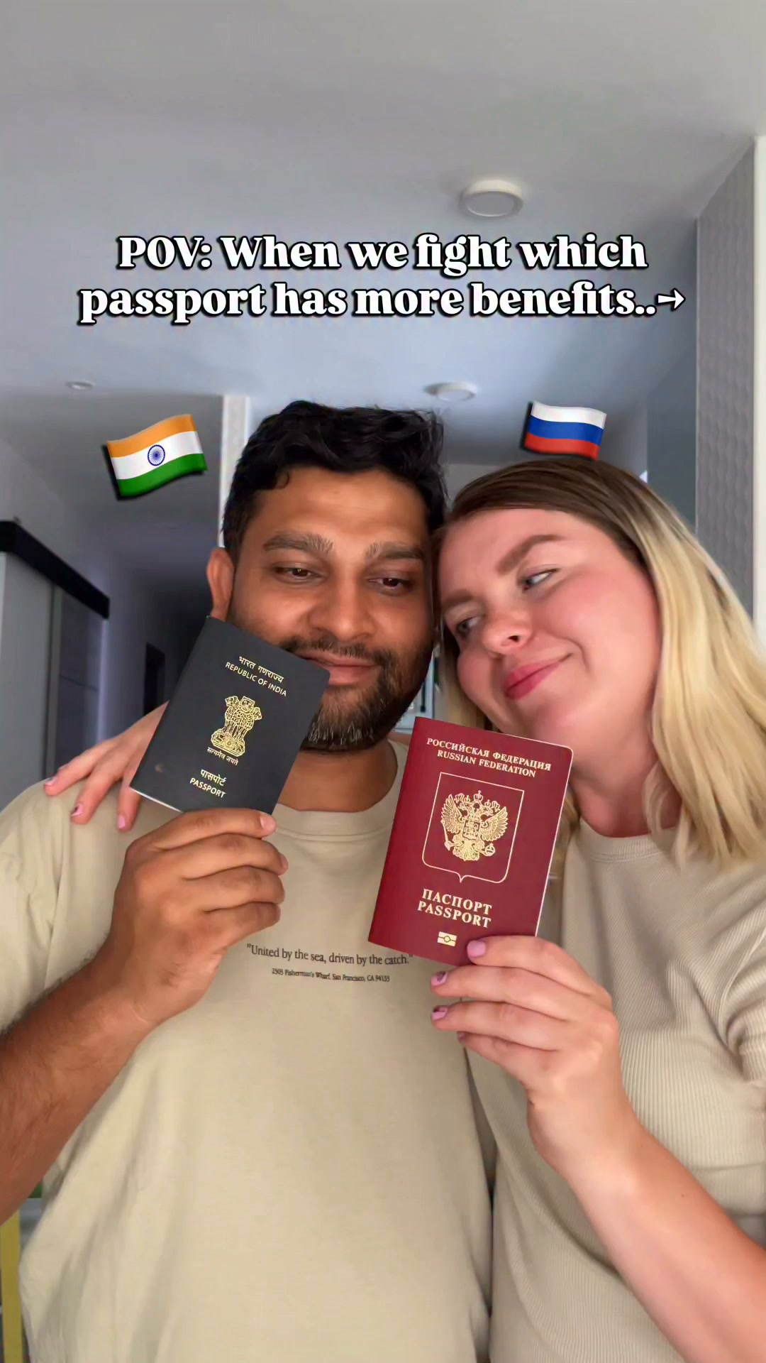 Our son wins us both…🇮🇳❤️🇷🇺 