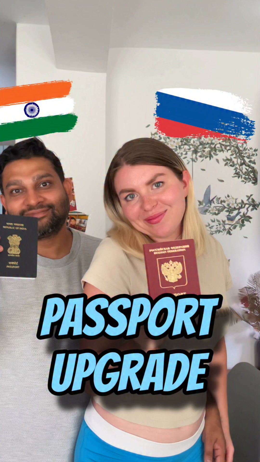 A little but an important upgrade for immigrants..🇮🇳🇷🇺❤️🇪🇸
