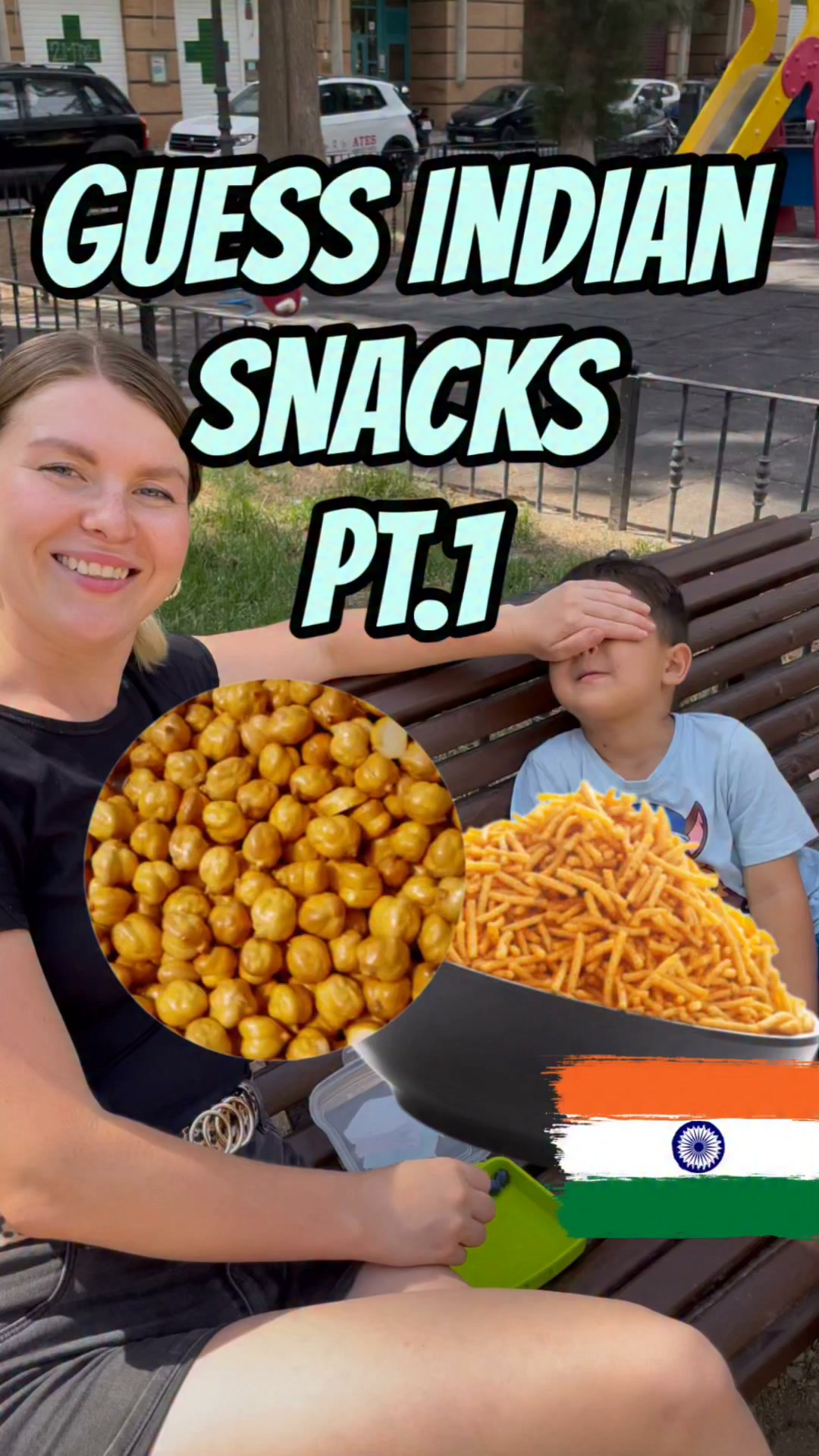 Our kid is guessing indian snacks (pt.1) 🇮🇳❤️🇷🇺