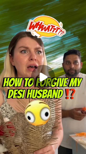 Will my Russian wife ever forgive her nice desi Indian husband?😆😅.