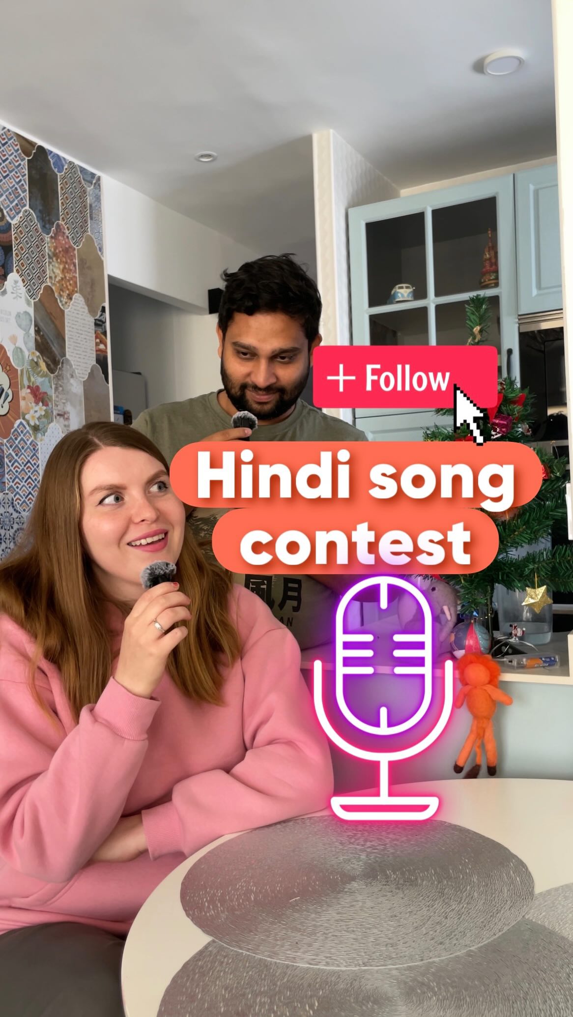 @bharatirussijodi Hindi song challenge 🎶 