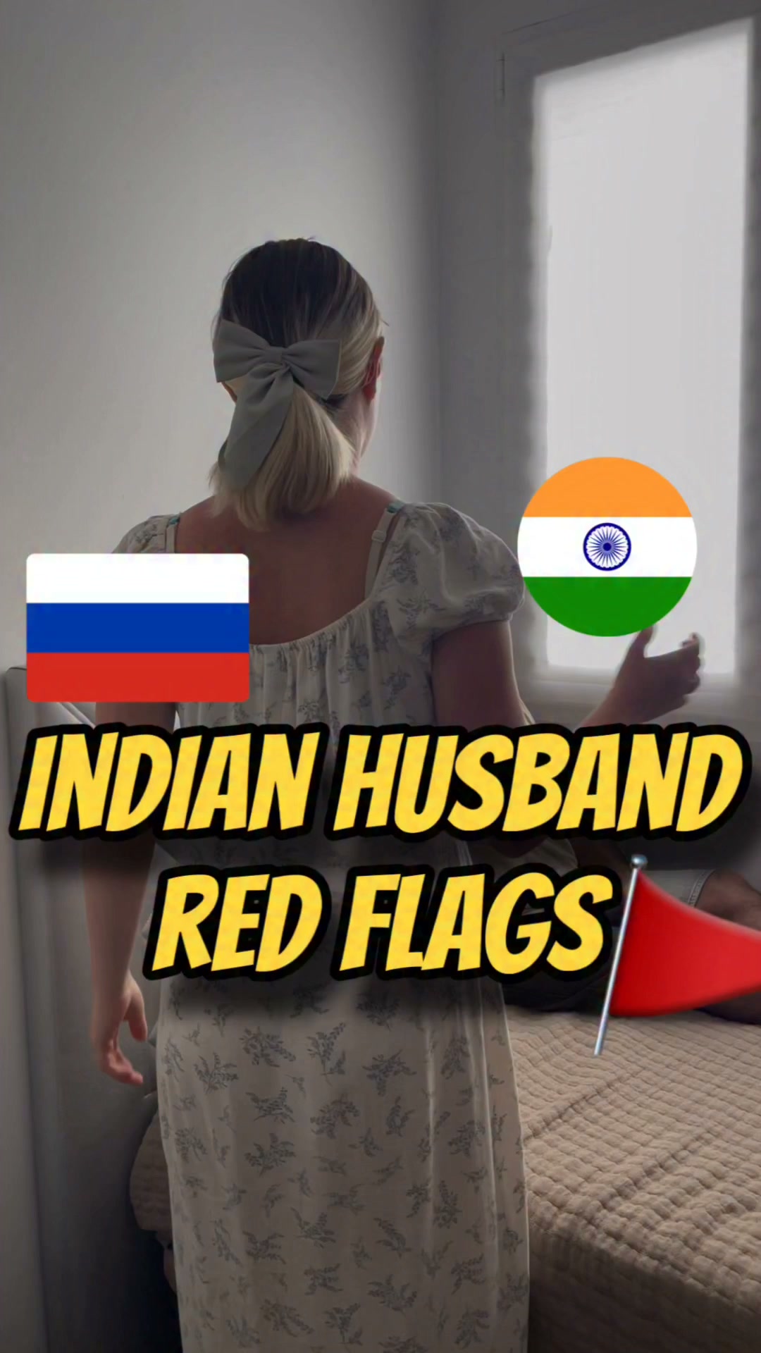 I thought there will be some red flags…seems I was mistaken🇮🇳❤️🇷🇺