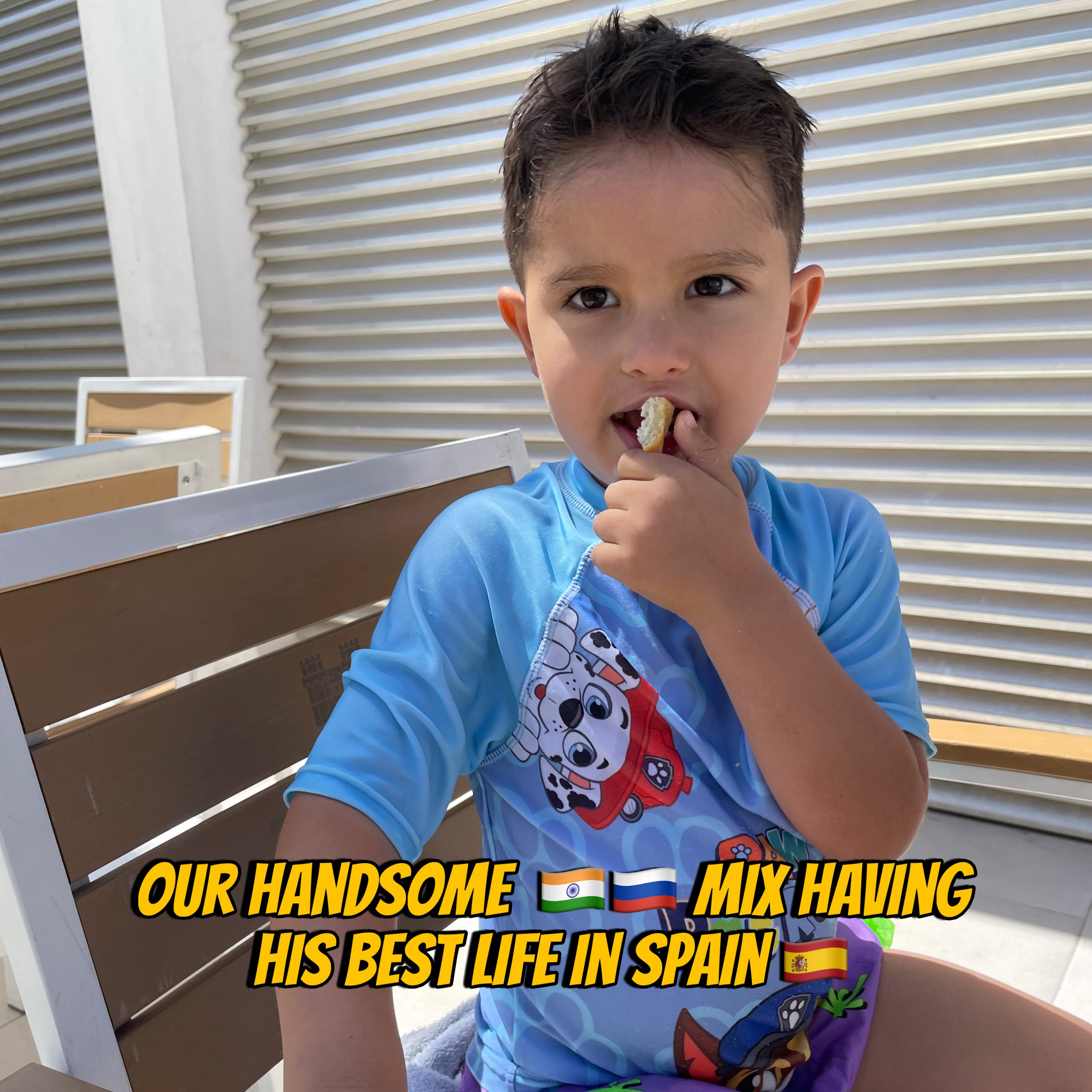 Our current routine❤️ 
. 
.
.
#NRI #indianrussian  #indorussiancouple #mixedfami