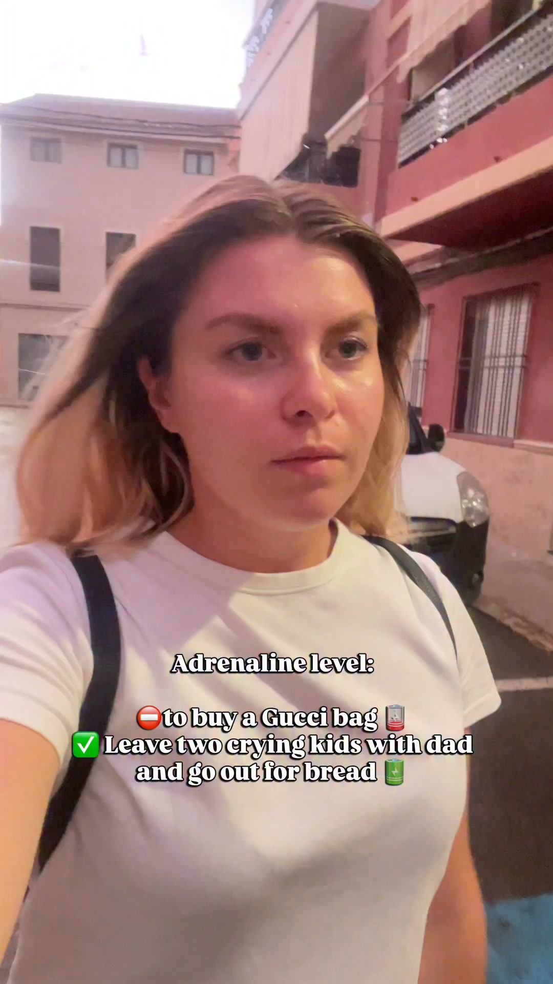 This girl knows how to get adrenaline 🤣🤣 she also hopes her husband is not ang