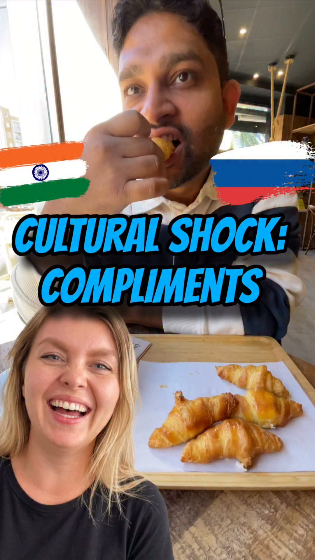 Cultural shock 🇮🇳❤️🇷🇺🇮🇳 Part 2, compliments 🤣 