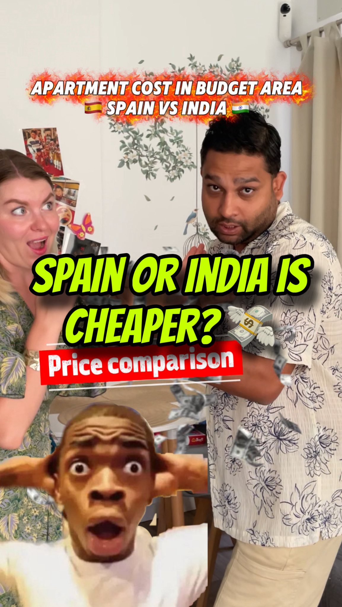 Where is cheaper to buy a flat? Spain or India?➡️ watch and write a comment💭🇮�