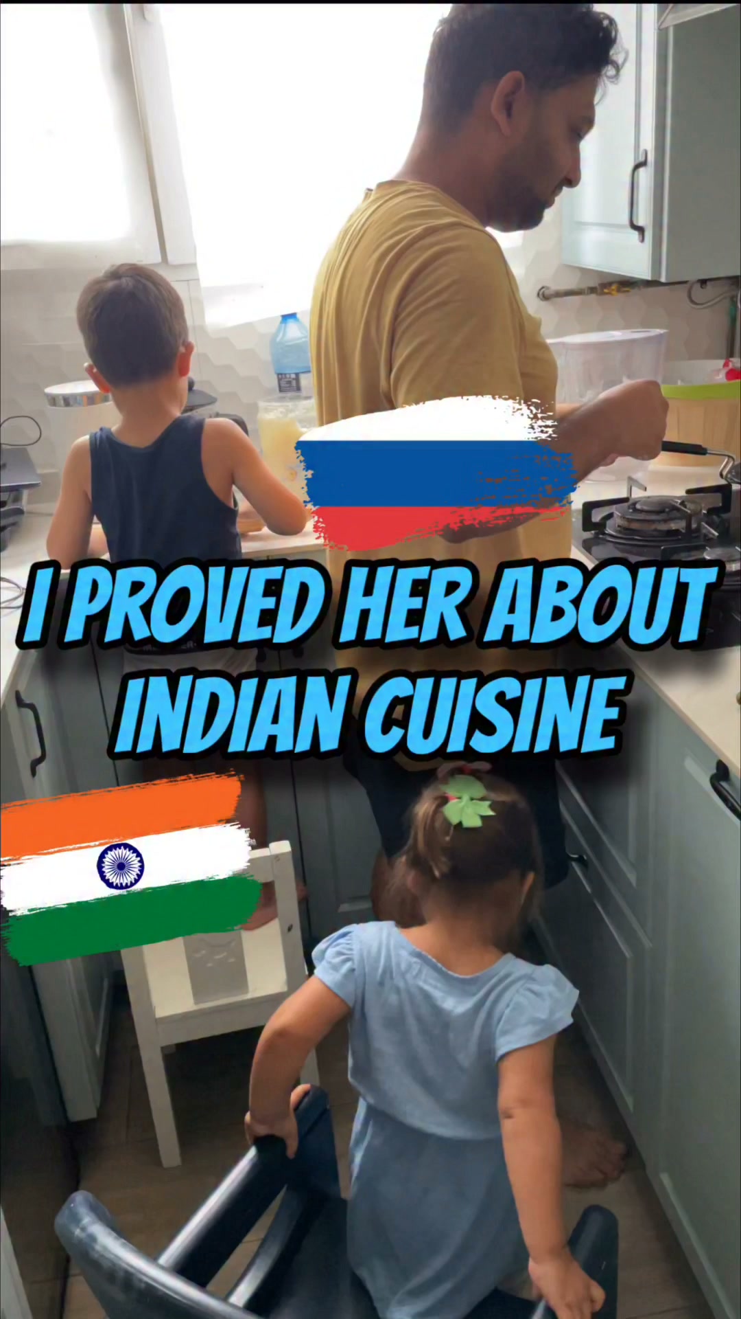 My russian wife didn’t believe me but I proved her…🇮🇳❤️🇷🇺