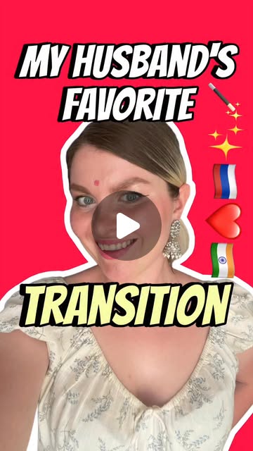My husband loves this transition🙏🏻🇮🇳❤️🇷🇺✨