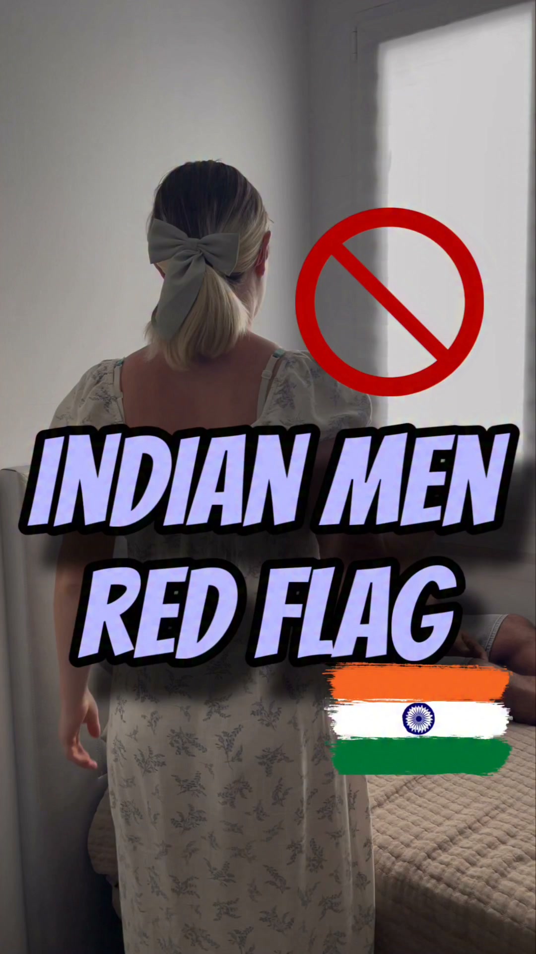 Indian men red flag..➡️🇮🇳❤️🇷🇺