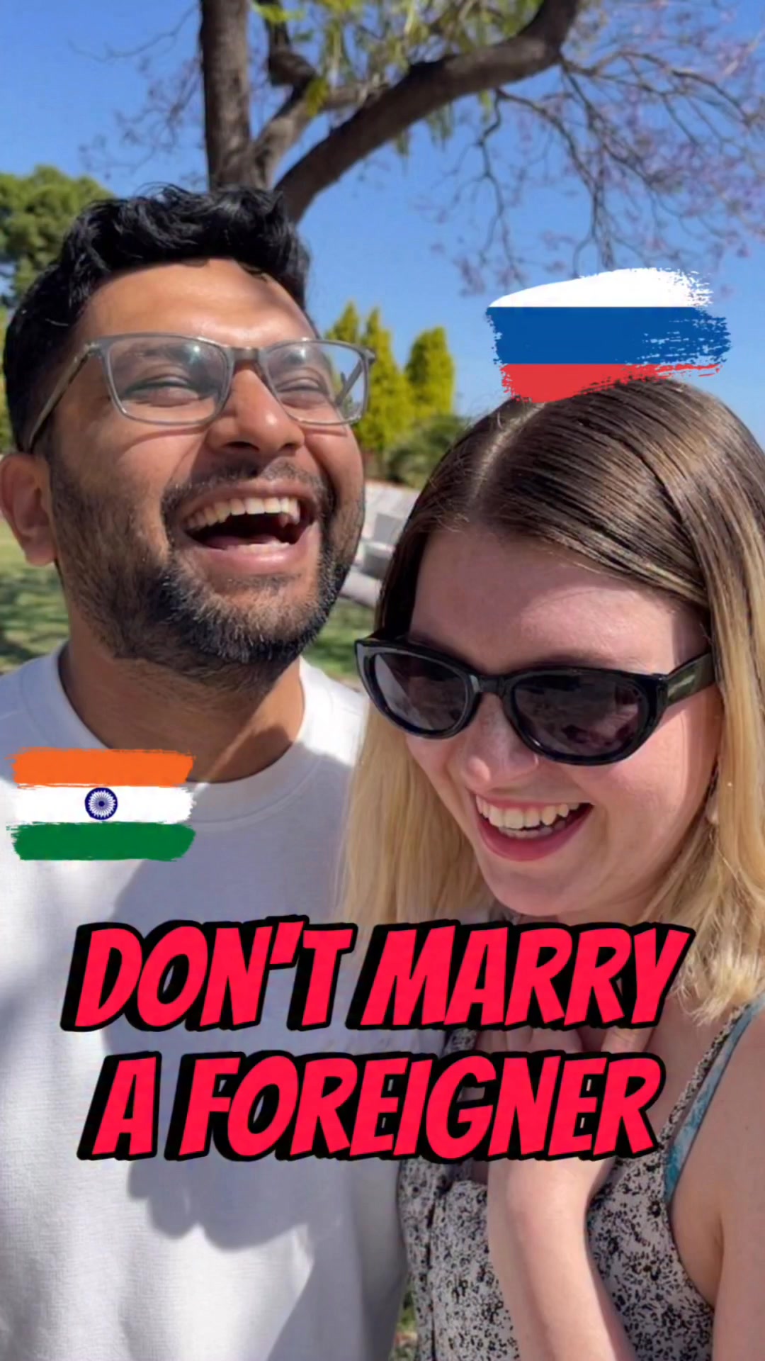 When people ask us “how could you marry a person from another culture?”—>🇮🇳❤️�