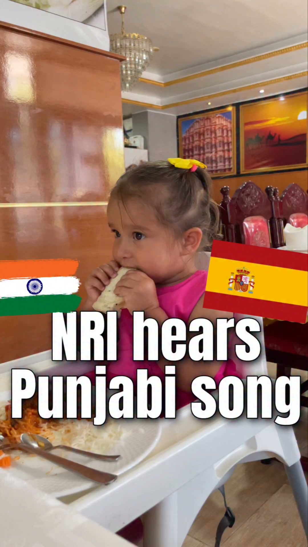 What happens when NRI kids hear Punjabi songs?😆➡️