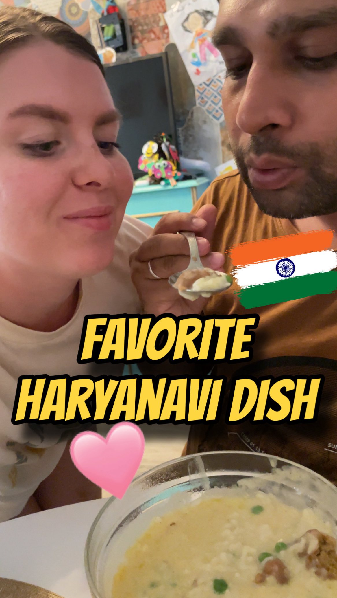 Our favorite Haryanavi dish in our multicultural family 🇮🇳❤️🇷🇺 #multicultura